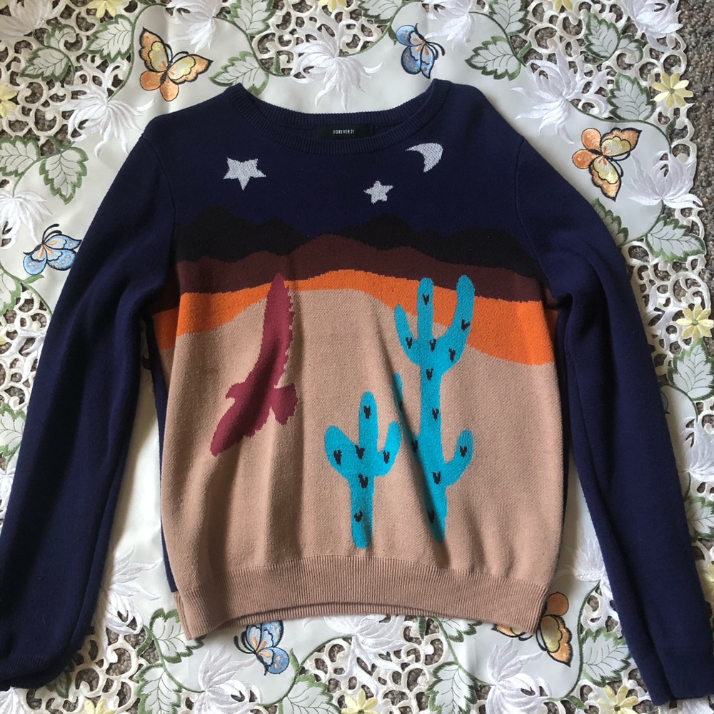 Forever 21 Southwestern Style Sweater